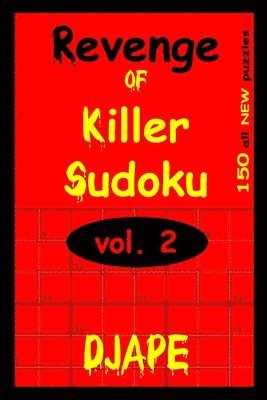 Dj Ape - Revenge Of Killer Sudoku 2: 150 Killer Sudoku Puzzles, Häftad