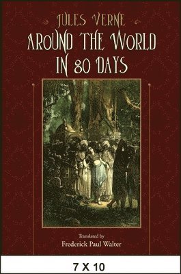 Jules Verne - Around the World in 80 Days, Inbunden