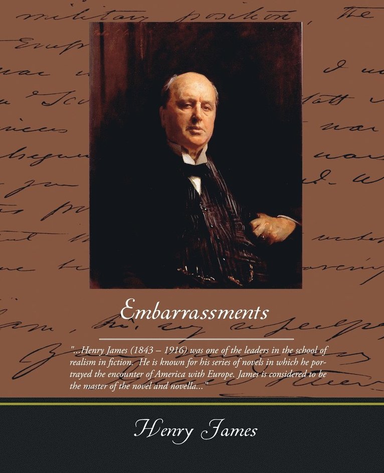 Henry James - Embarrassments, Häftad