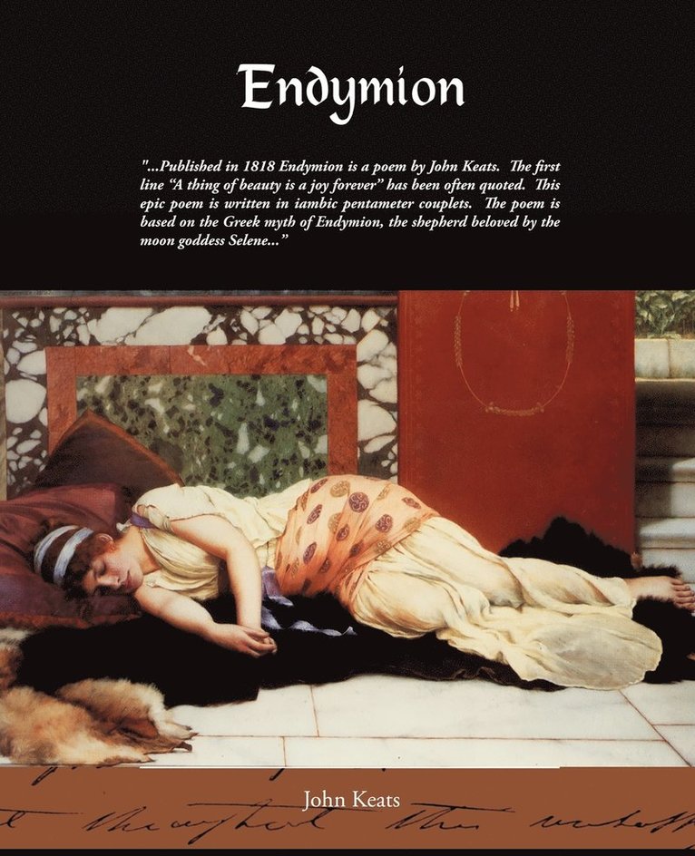 John Keats - Endymion, Häftad