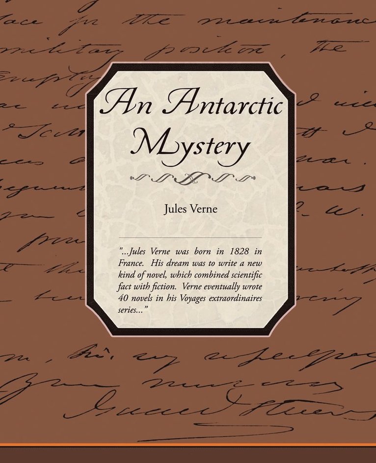 Jules Verne - Antarctic Mystery, Häftad
