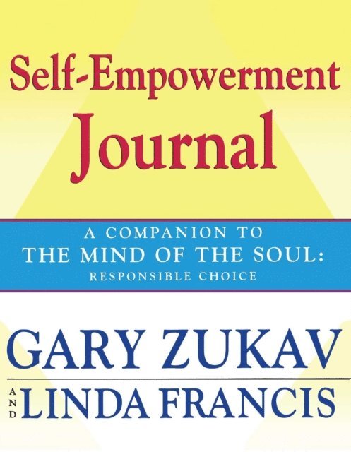 Linda Francis, Gary Zukav - Self-Empowerment Journal, E-bok