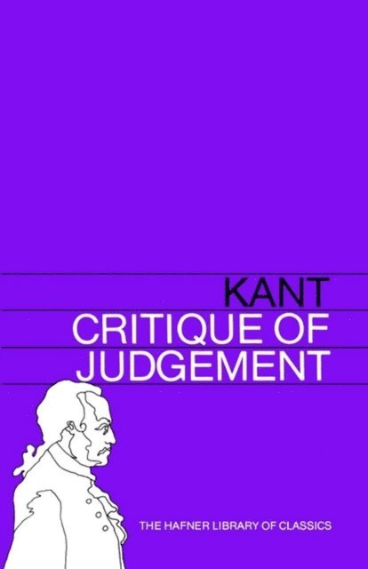 Immanuel Kant - Critique of Judgement, E-bok