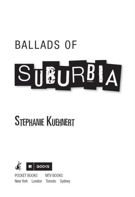 Stephanie Kuehnert - Ballads of Suburbia, E-bok