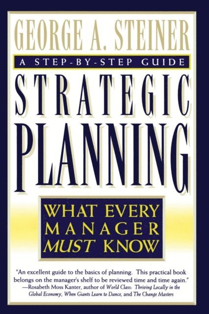 George A. Steiner - Strategic Planning, E-bok