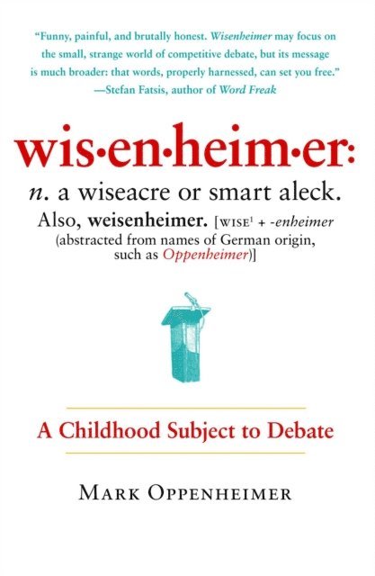 Mark Oppenheimer - Wisenheimer, E-bok