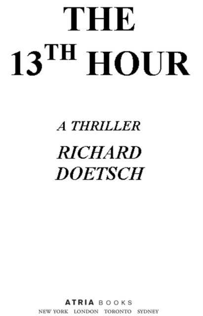 Richard Doetsch - 13th Hour, E-bok