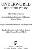 Underworld: Rise of the Lycans