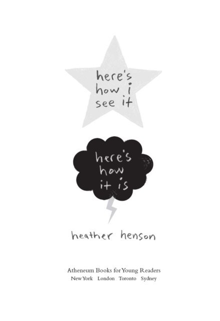 Heather Henson - Here's How I See It--Here's How It Is, E-bok