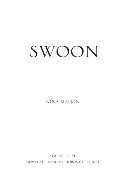 Nina Malkin - Swoon, E-bok