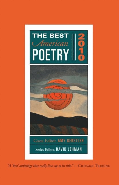 David Lehman, Amy Gerstler - Best American Poetry 2010, E-bok