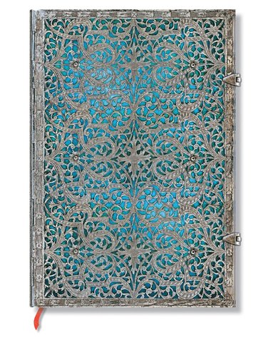 Anteckningsbok Paperblanks Grande olinjerad - Maya Blue av Paperblanks