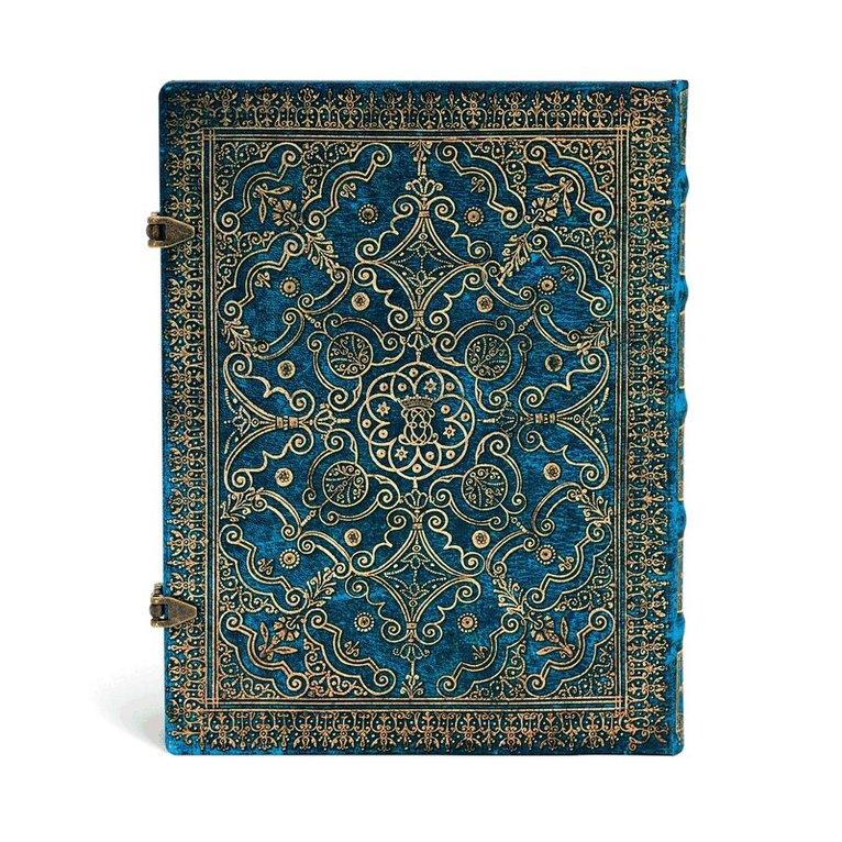 Anteckningsbok Paperblanks Ultra linj lås - Equinoxe, Azure, Övrigt