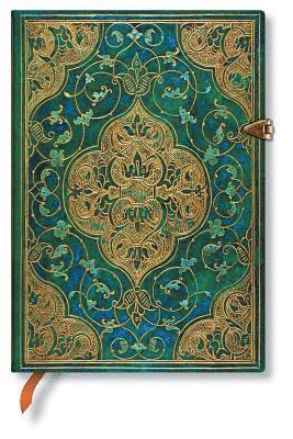 Turquoise Chronicles Midi Lined Hardcover Journal by Paperblanks