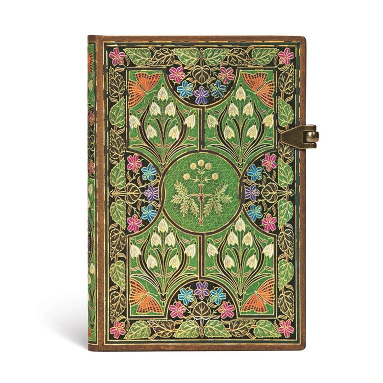 Anteckningsbok Paperblanks Mini linjerad med clasp-lås - Poetry in Bloom, Övrigt