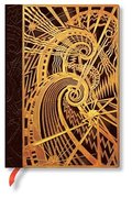 The Chanin Spiral (New York Deco) Midi Unlined Hardcover Journal