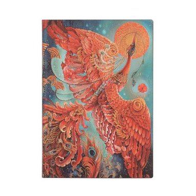 Firebird (Birds of Happiness) Midi Lined Journal by Paperblanks
