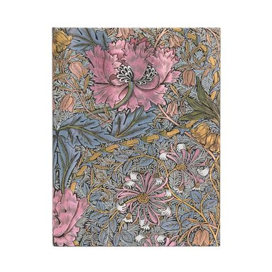 Anteckningsbok Paperblanks Ultra linjerad - William Morris : Pink Honeysuckle av Paperblanks