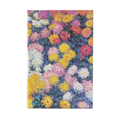 Anteckningsbok Paperblanks Midi dotted - Monet's Chrysanthemums av Paperblanks
