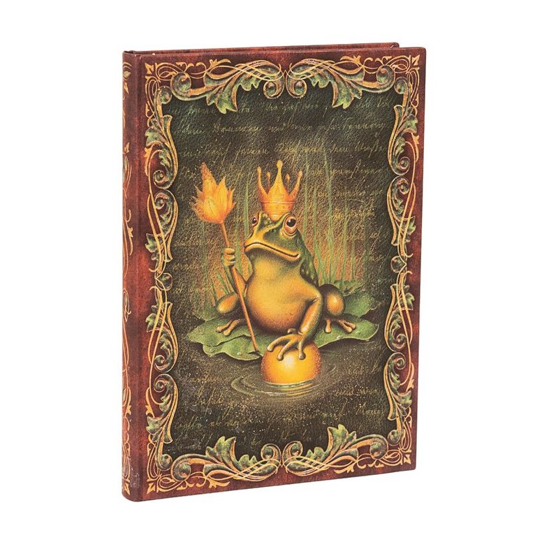 Anteckningsbok Paperblanks Midi olinjerad - The Brothers Grimm : Frog Prince, Övrigt