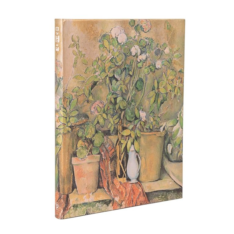 Anteckningsbok Paperblanks Ultra olinjerad - Cezanne's Terracotta Pots and Flowers, Övrigt
