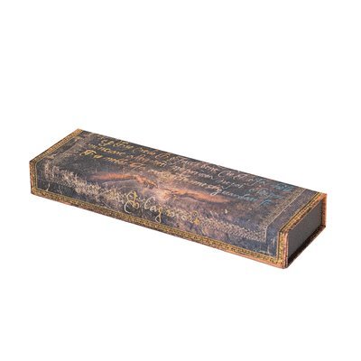 Paperblanks - Michelangelo, Handwriting (Embellished Manuscripts Collection) Pencil Case (Wrap Closure), Övrigt