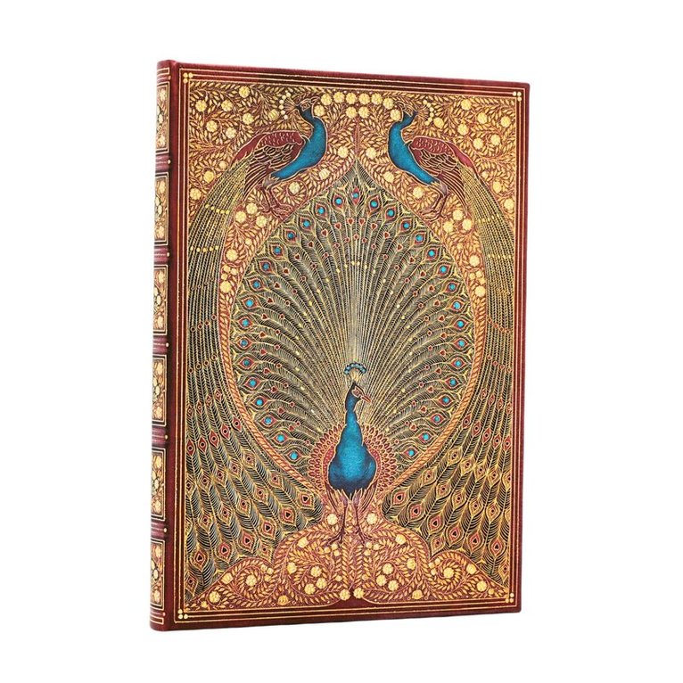 Anteckningsbok Paperblanks Midi olinjerad - Hafiz's Peacocks, Övrigt