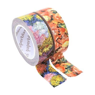 Paperblanks - Monet’s Chrysanthemums/Renoir, Letter to Morisot (1892) (Mixed Pack) Washi Tape, Övrigt