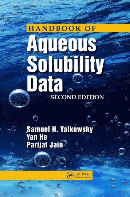 Parijat Jain, Yan He, Samuel H. Yalkowsky - Handbook of Aqueous Solubility Data, E-bok