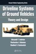 Driveline Systems of Ground Vehicles