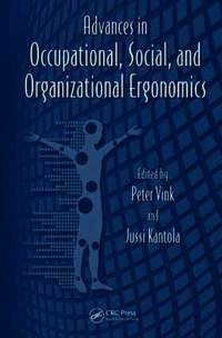 Advances in Occupational, Social, and Organizational Ergonomics