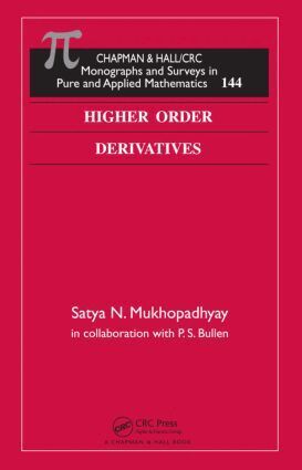 Satya Mukhopadhyay - Higher Order Derivatives, Inbunden