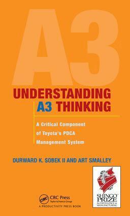 Durward K. Sobek II., Art Smalley - Understanding A3 Thinking, E-bok