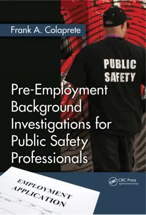 Frank A. Colaprete - Pre-Employment Background Investigations for Public Safety Professionals, Inbunden. Tillgänglighet: Lägg i varukorg