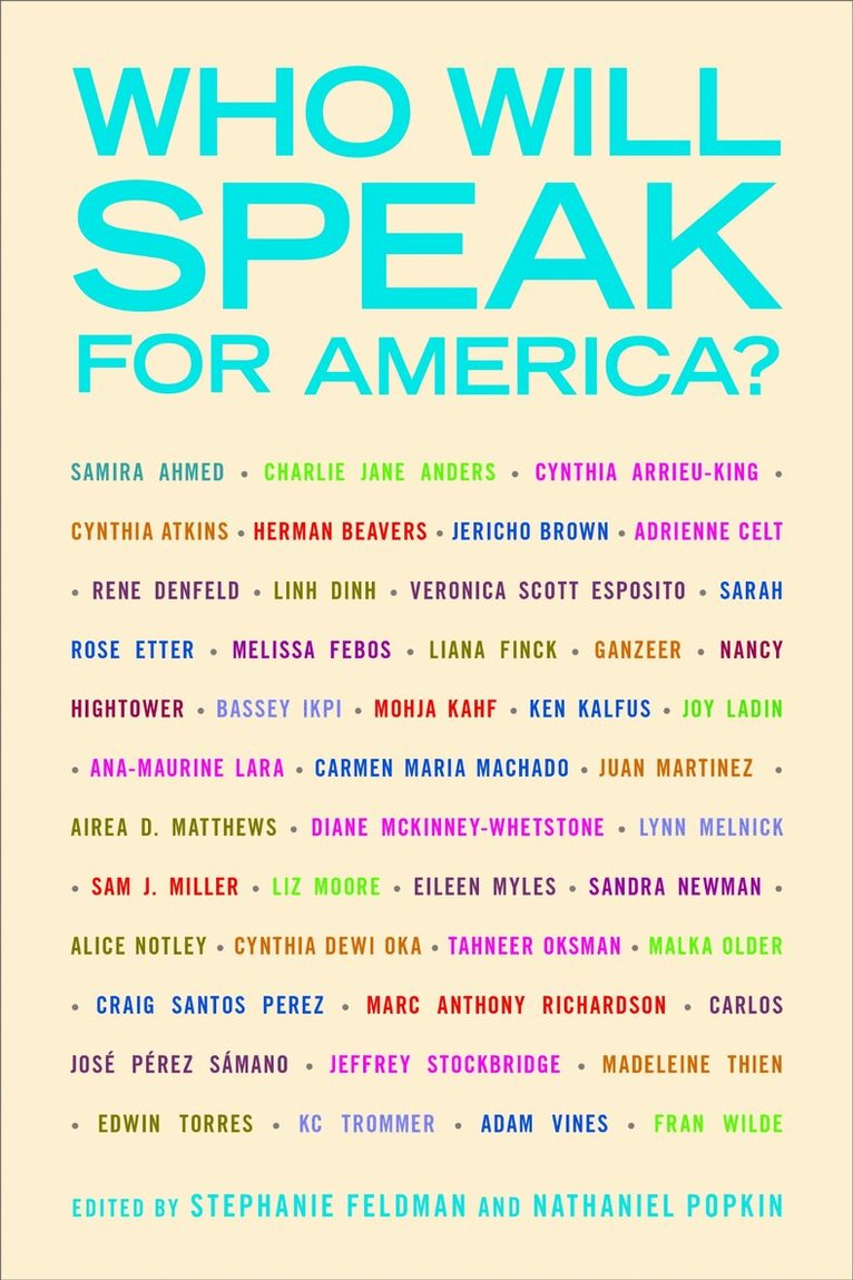 Stephanie Feldman, Nathaniel Popkin - Who Will Speak for America?, Häftad. Tillgänglighet: Tillfälligt slut