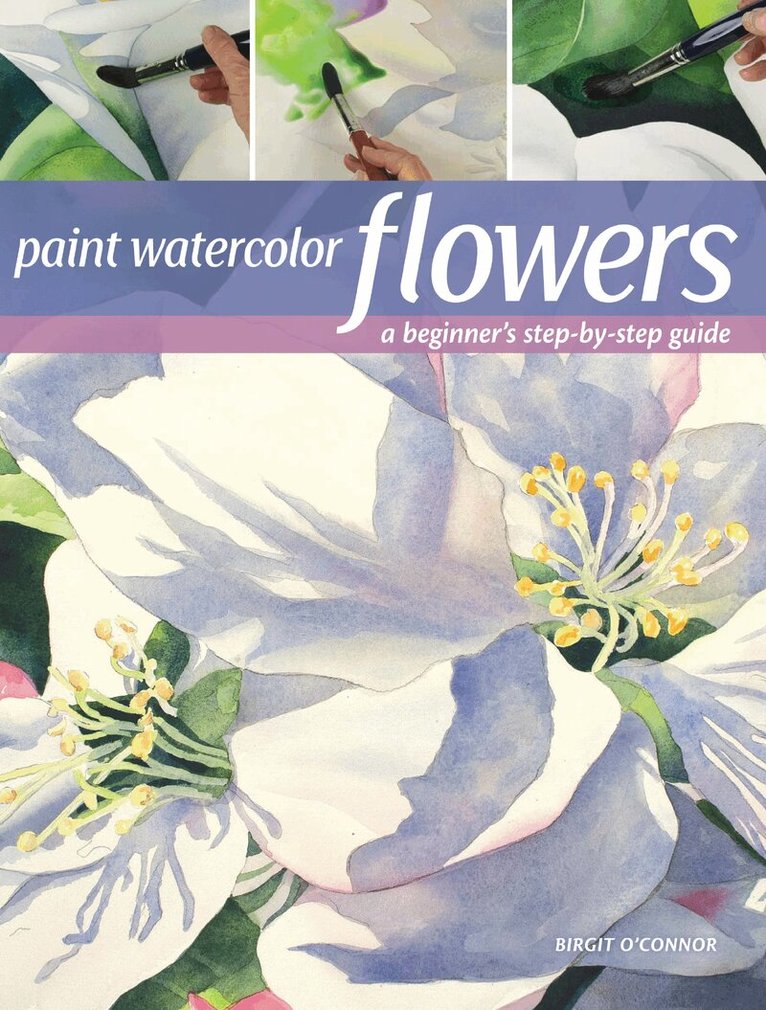 Birgit O'Connor - Paint Watercolor Flowers, Häftad