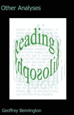 Geoffrey Bennington - Other Analyses: Reading Philosophy, Häftad. Tillgänglighet: Lägg i varukorg