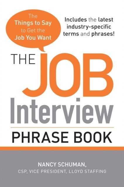 Nancy Schuman - Job Interview Phrase Book, E-bok