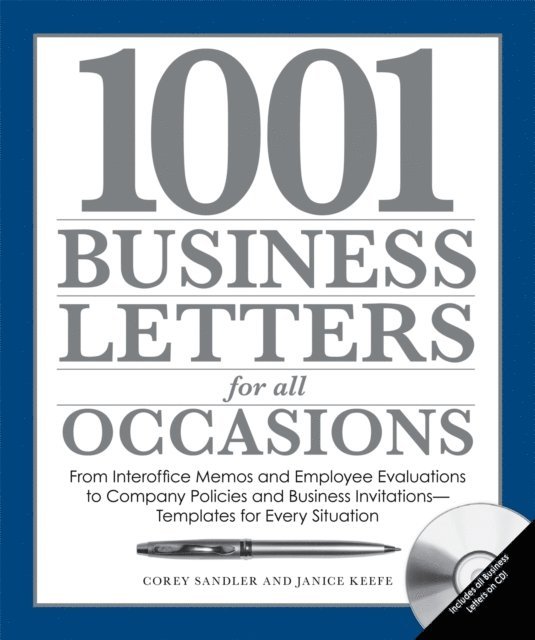 Janice Keefe, Corey Sandler - 1001 Business Letters for All Occasions, E-bok. Tillgänglighet: Lägg i varukorg