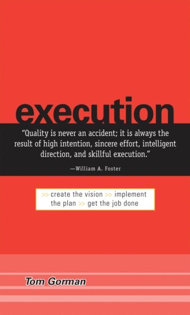 Tom Gorman - Execution, E-bok