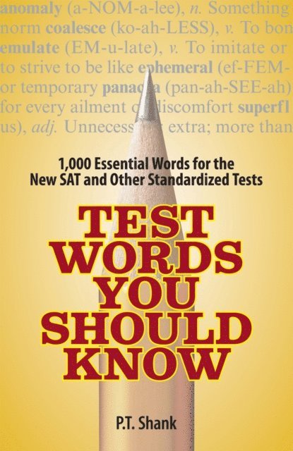 P.T. Shank - Test Words You Should Know, E-bok