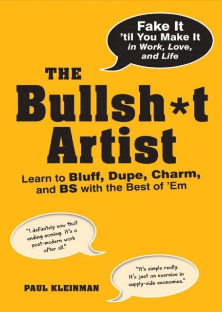 Paul Kleinman - Bullsh*t Artist, E-bok
