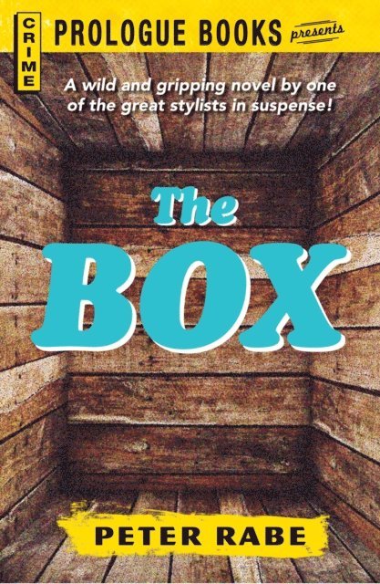Peter Rabe - Box, E-bok