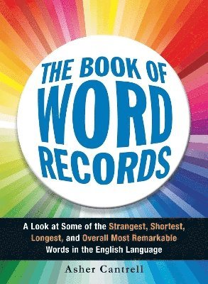 Asher Cantrell - Book of Word Records, Häftad