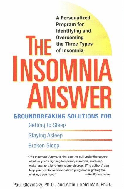 Art Spielman, Paul Glovinsky - Insomnia Answer, E-bok. Tillgänglighet: Lägg i varukorg