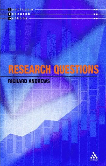 Richard Andrews - Research Questions, E-bok