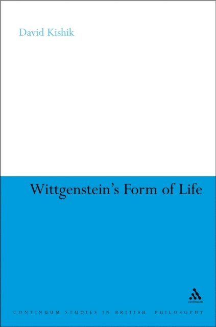 Wittgenstein's Form of Life