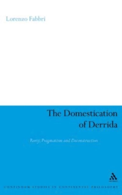 Lorenzo Fabbri - Domestication of Derrida, E-bok