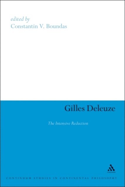 Constantin V. Boundas - Gilles Deleuze, E-bok