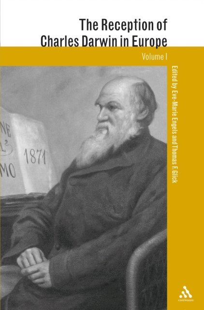 Eve-Marie Engels, Thomas F. Glick - Reception of Charles Darwin in Europe, E-bok
